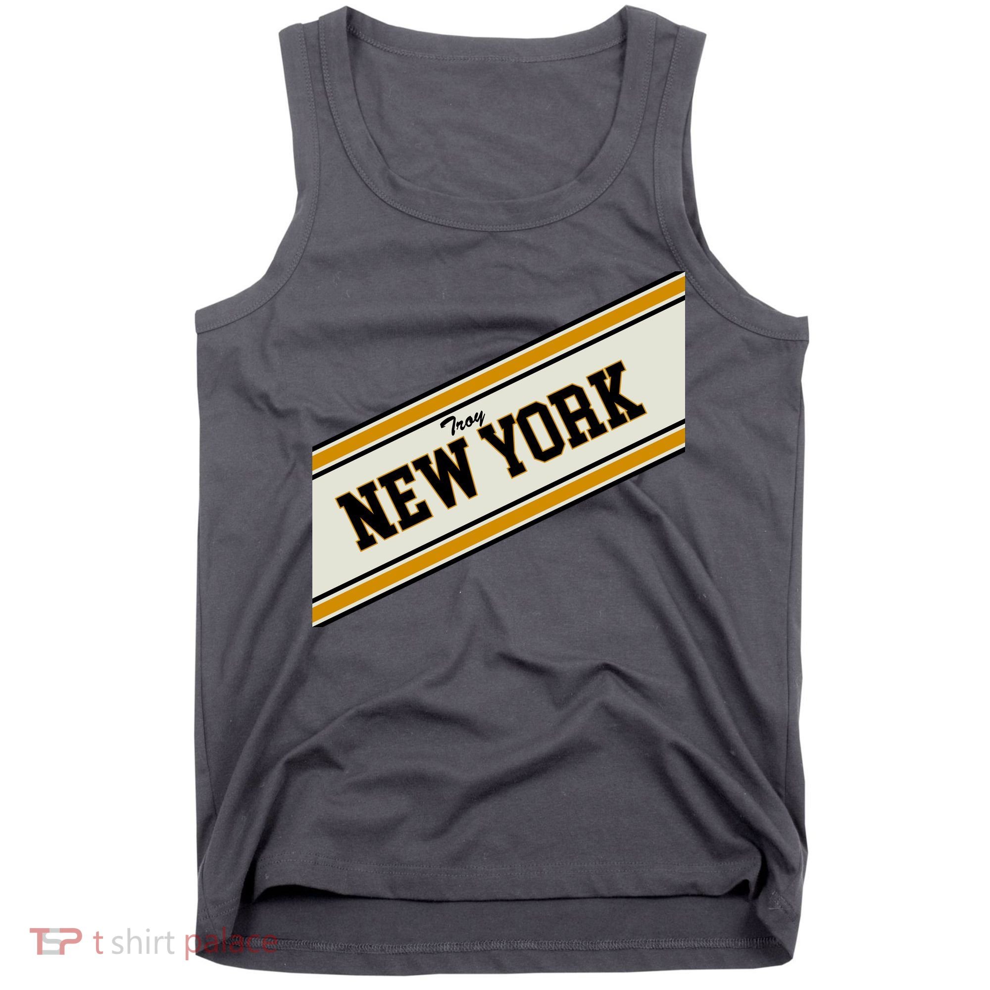 Troy New York Varsity Logo Tank Top