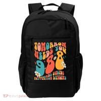 Tomorrow Needs You 988 National Suicide Prevention Lifeline Backpack thumb 0