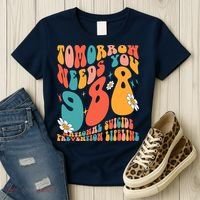 Tomorrow Needs You 988 National Suicide Prevention Lifeline Women's T-Shirt thumb 3