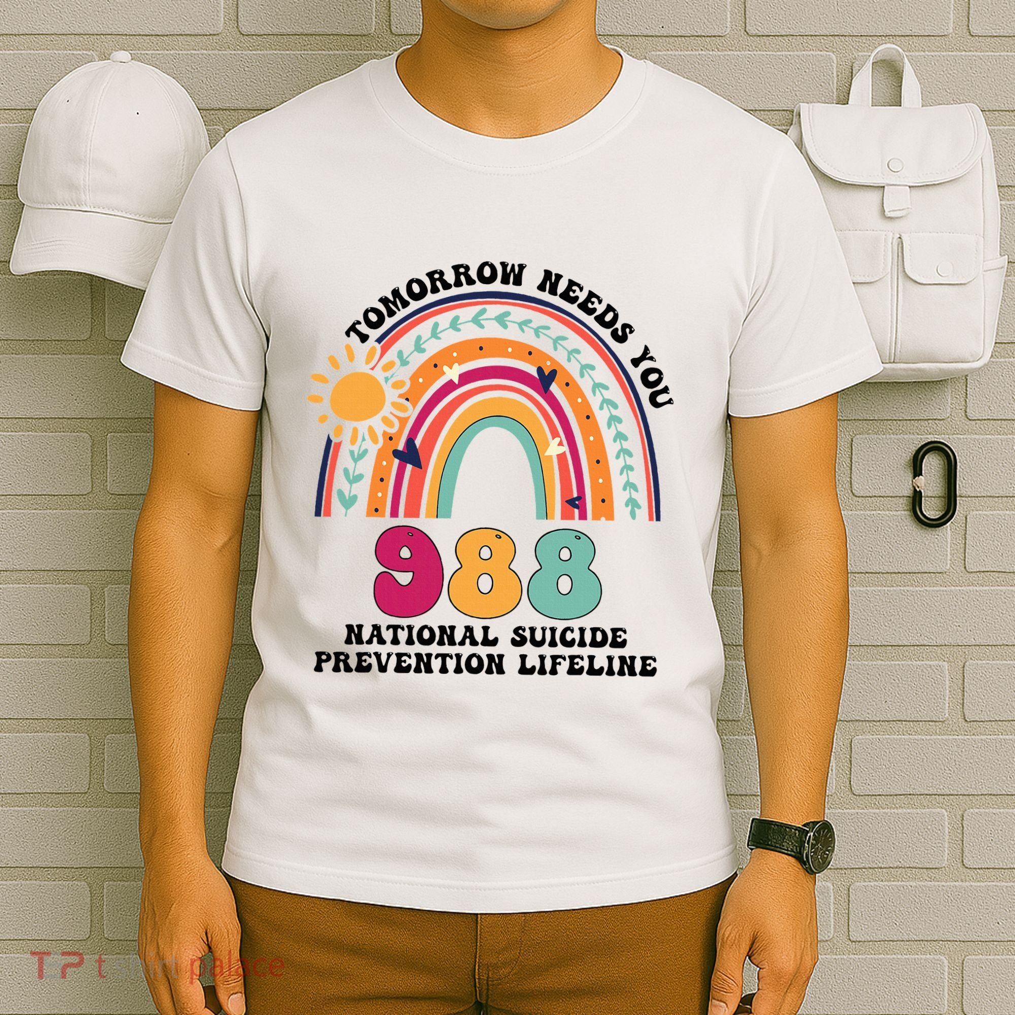 Tomorrow Needs You 988 National Suicide Prevention Lifeline T-Shirt