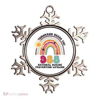 Tomorrow Needs You 988 National Suicide Prevention Lifeline Ornament