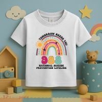 Tomorrow Needs You 988 National Suicide Prevention Lifeline Toddler T-Shirt thumb 3