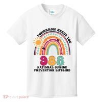 Tomorrow Needs You 988 National Suicide Prevention Lifeline Kids T-Shirt thumb 0