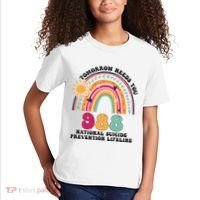 Tomorrow Needs You 988 National Suicide Prevention Lifeline Kids T-Shirt thumb 2