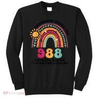Tomorrow Needs You 988 National Suicide Prevention Lifeline Sweatshirt thumb 0