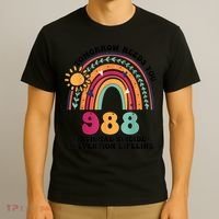 Tomorrow Needs You 988 National Suicide Prevention Lifeline T-Shirt thumb 3