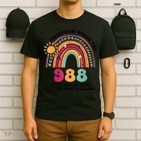 Tomorrow Needs You 988 National Suicide Prevention Lifeline T-Shirt thumb 6