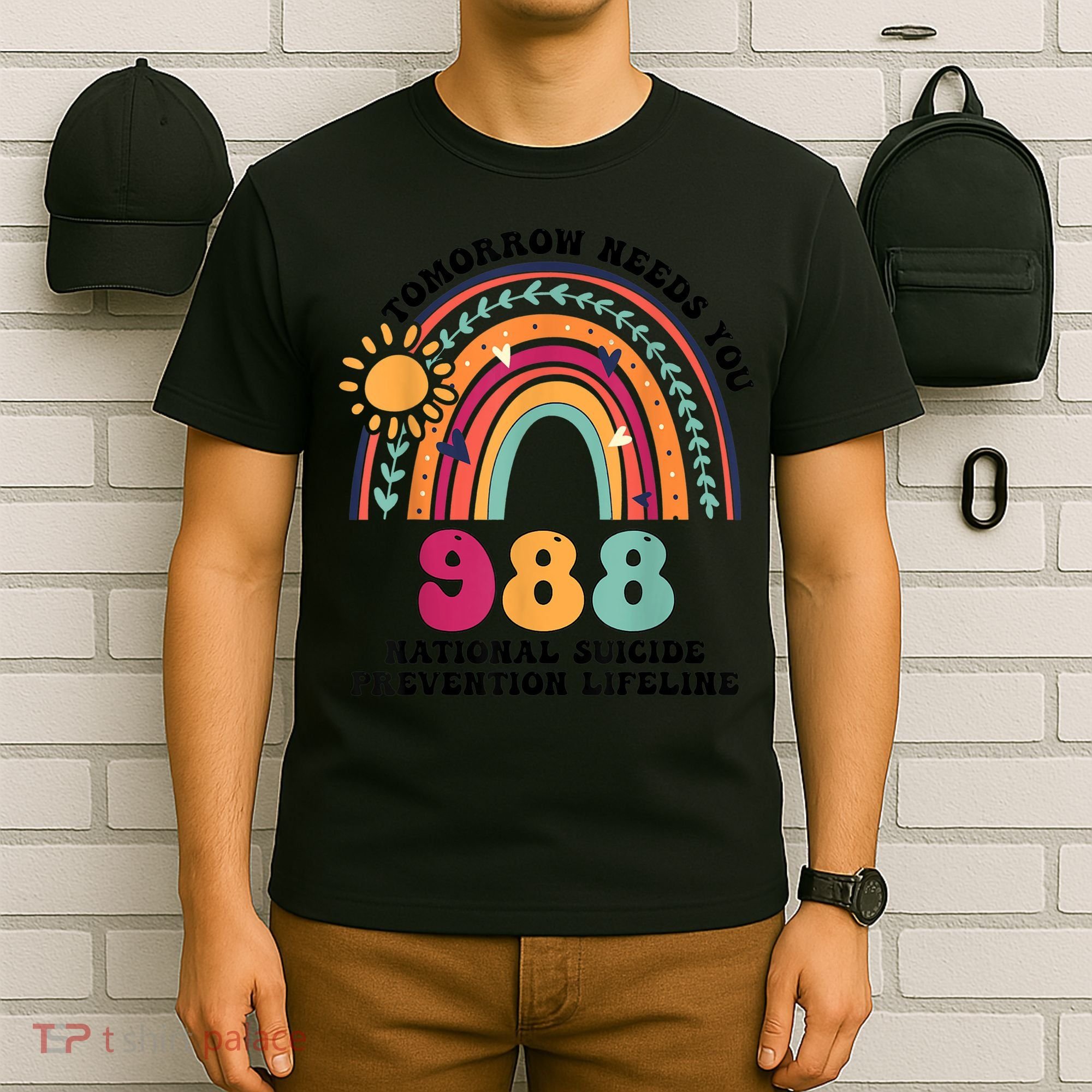 Tomorrow Needs You 988 National Suicide Prevention Lifeline T-Shirt