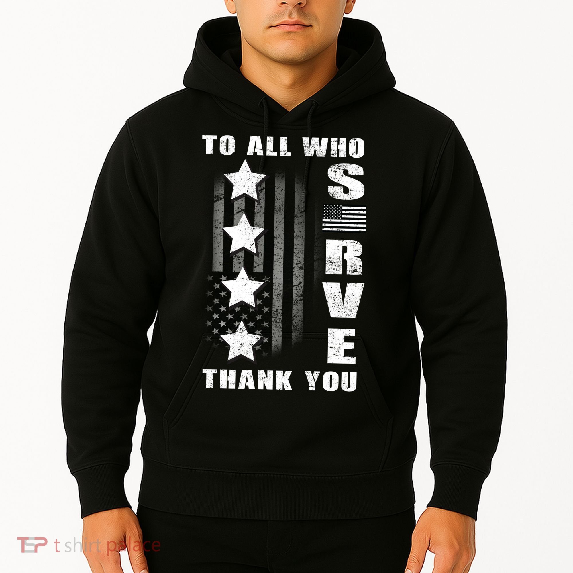 To All Who Served Thank You Hoodie