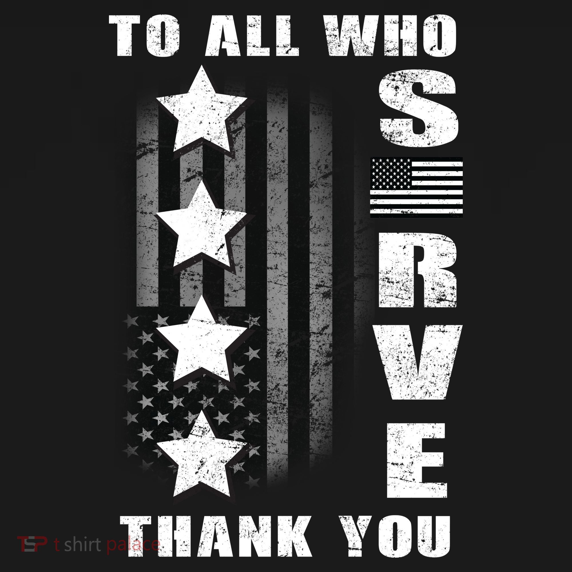 To All Who Served Thank You Apron
