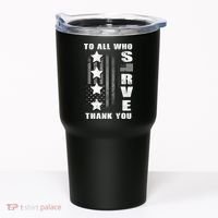To All Who Served Thank You Tumbler thumb 0