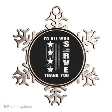 To All Who Served Thank You Ornament