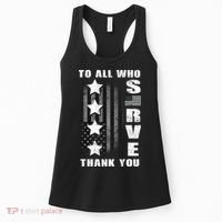 To All Who Served Thank You Women's Tank Top thumb 0