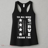 To All Who Served Thank You Women's Tank Top thumb 3