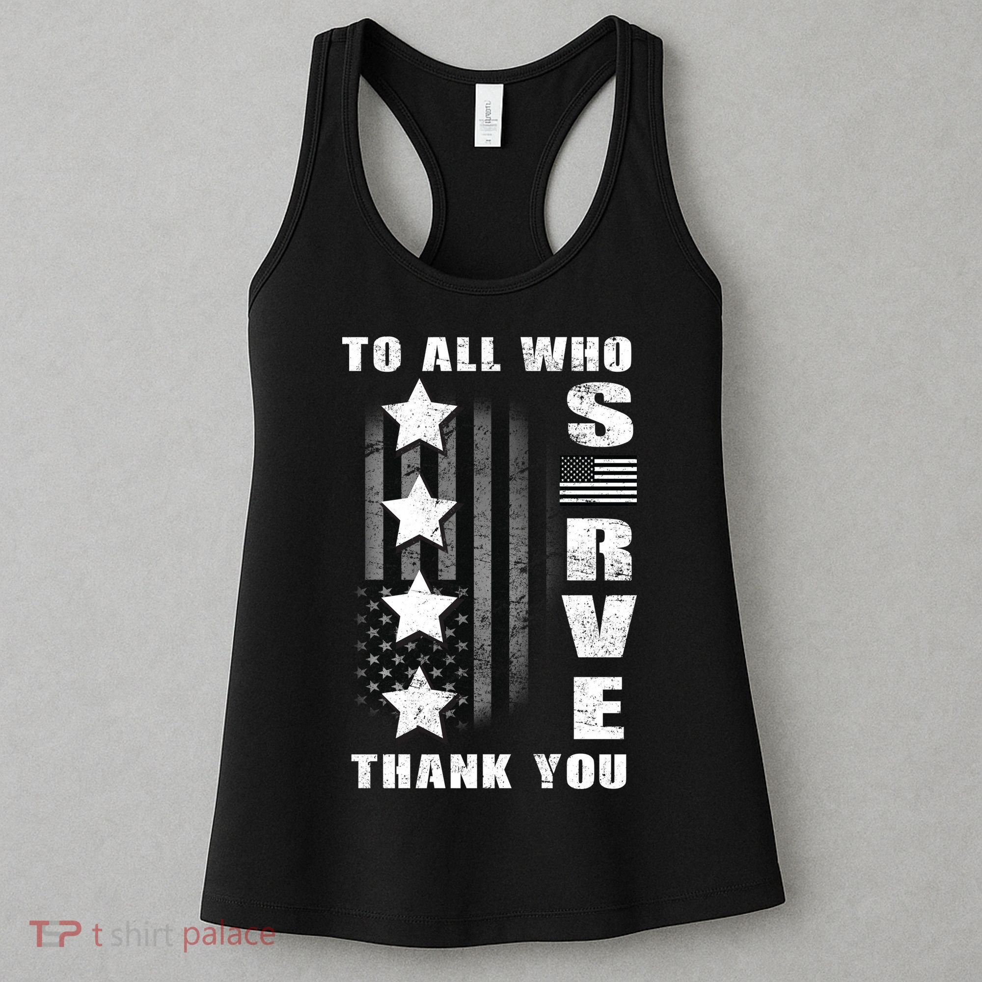 To All Who Served Thank You Women's Tank Top