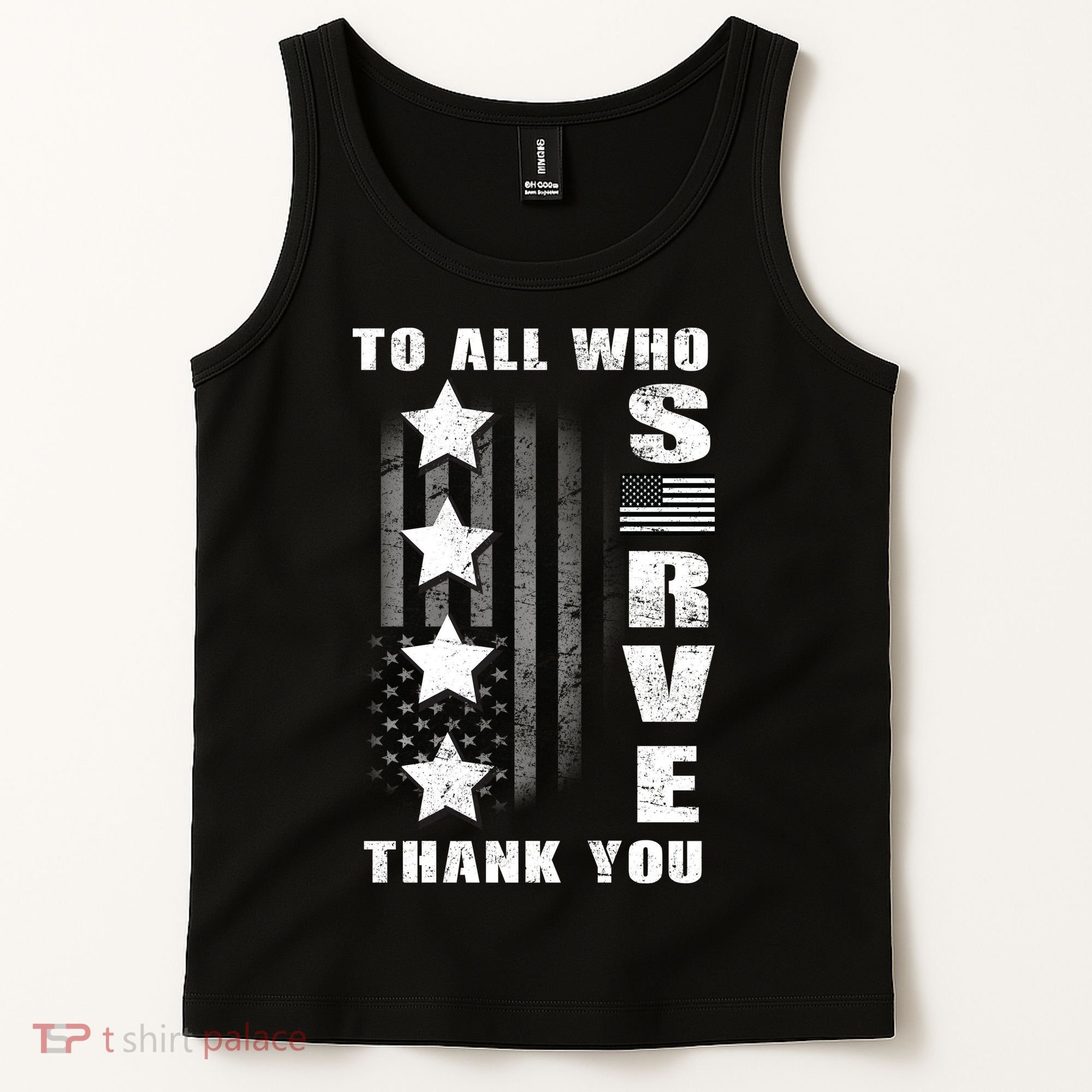To All Who Served Thank You Tank Top