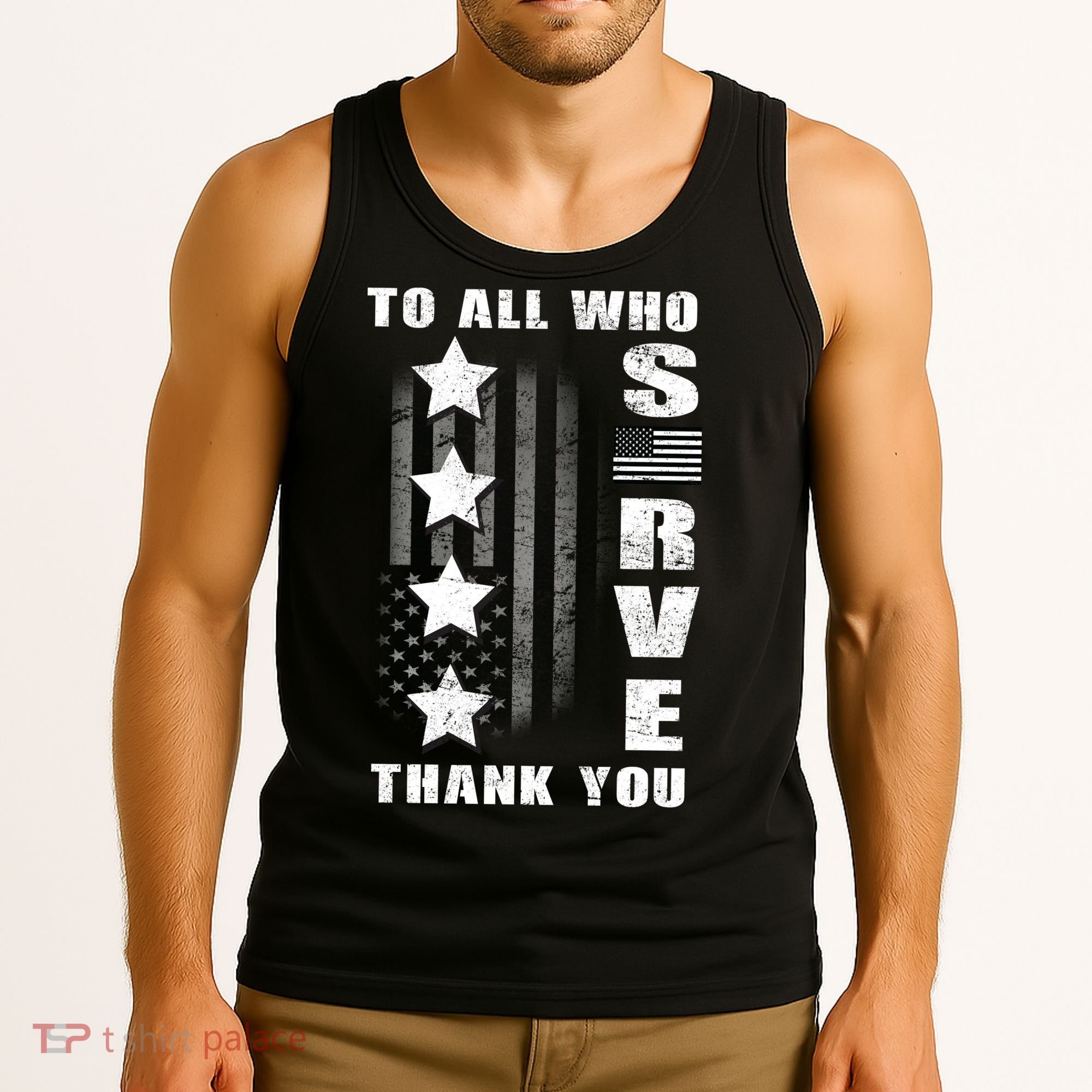 To All Who Served Thank You Tank Top