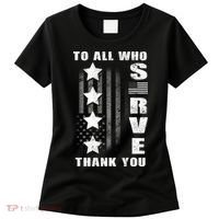 To All Who Served Thank You Women's T-Shirt thumb 0