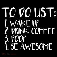 To Do List Be Awesome USA-Made Doggie Bandana thumb 2