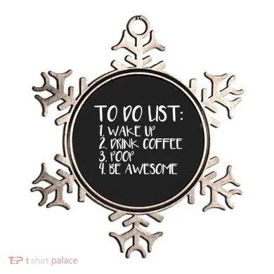 To Do List Be Awesome Ornament
