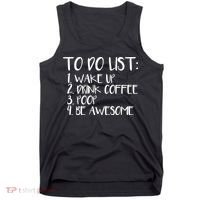 To Do List Be Awesome Tank Top thumb 0