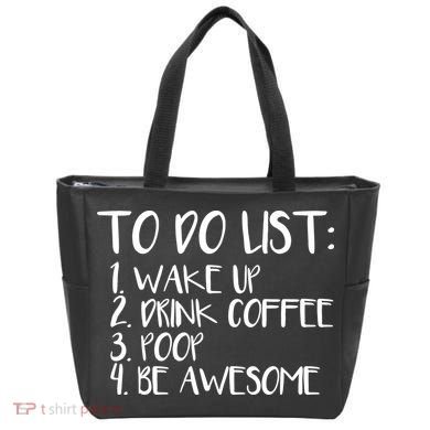 To Do List Be Awesome Tote Bag
