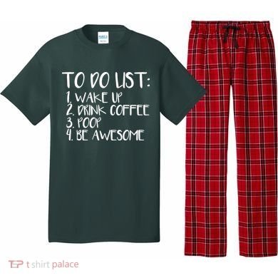 To Do List Be Awesome Pajama Set