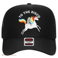 To The Disco Funny Sloth Unicorn Hat thumb 0