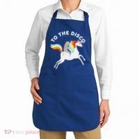 To The Disco Funny Sloth Unicorn Apron thumb 2