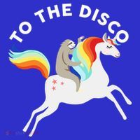 To The Disco Funny Sloth Unicorn Apron thumb 3
