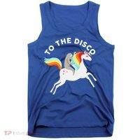 To The Disco Funny Sloth Unicorn Tank Top thumb 0