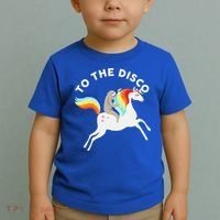 To The Disco Funny Sloth Unicorn Toddler T-Shirt thumb 2