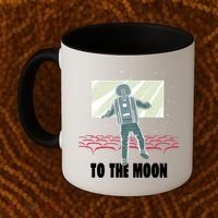 To The Moon Astronaut Movie Theatre Coffee Mug thumb 2