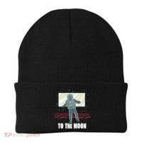 To The Moon Astronaut Movie Theatre Beanie thumb 0