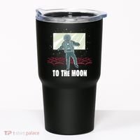 To The Moon Astronaut Movie Theatre Tumbler thumb 0
