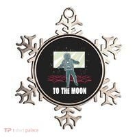 To The Moon Astronaut Movie Theatre Ornament thumb 0
