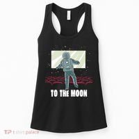 To The Moon Astronaut Movie Theatre Women's Tank Top thumb 0
