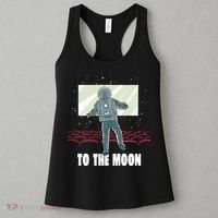 To The Moon Astronaut Movie Theatre Women's Tank Top thumb 3