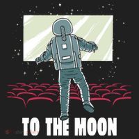 To The Moon Astronaut Movie Theatre Hat thumb 2