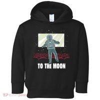To The Moon Astronaut Movie Theatre Toddler Hoodie thumb 0