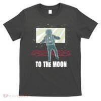 To The Moon Astronaut Movie Theatre T-Shirt thumb 0