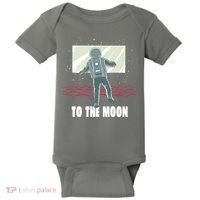 To The Moon Astronaut Movie Theatre Baby Bodysuit thumb 0