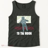 To The Moon Astronaut Movie Theatre Tank Top thumb 2
