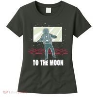 To The Moon Astronaut Movie Theatre Women's T-Shirt thumb 0