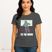 To The Moon Astronaut Movie Theatre Women's T-Shirt thumb 4