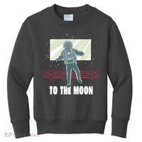 To The Moon Astronaut Movie Theatre Kids Sweatshirt thumb 0