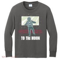 To The Moon Astronaut Movie Theatre Kids Long Sleeve Shirt thumb 0