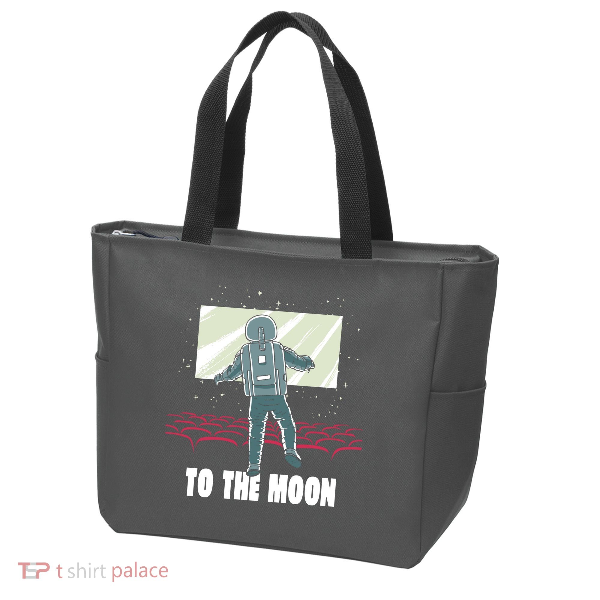 To The Moon Astronaut Movie Theatre Tote Bag
