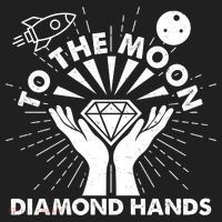 To The Moon Diamond Hands Crypto Currency Tumbler thumb 3