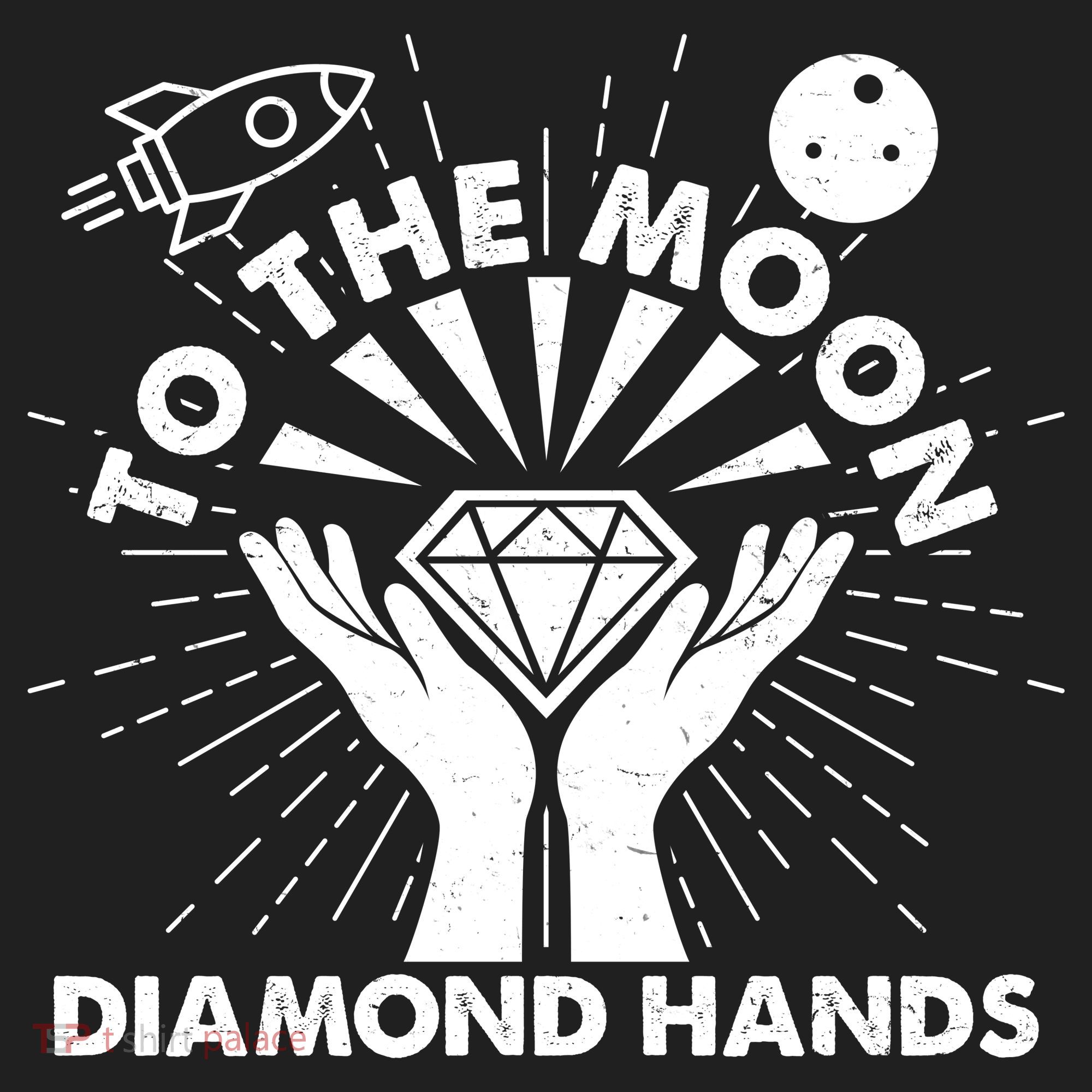 To The Moon Diamond Hands Crypto Currency Tumbler